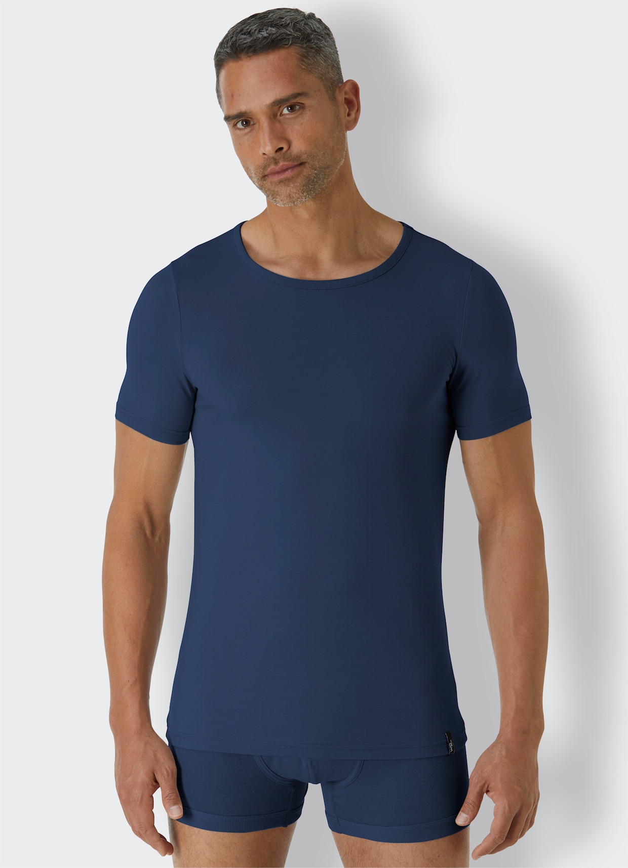 wäschepur men Shirt - donkerblauw