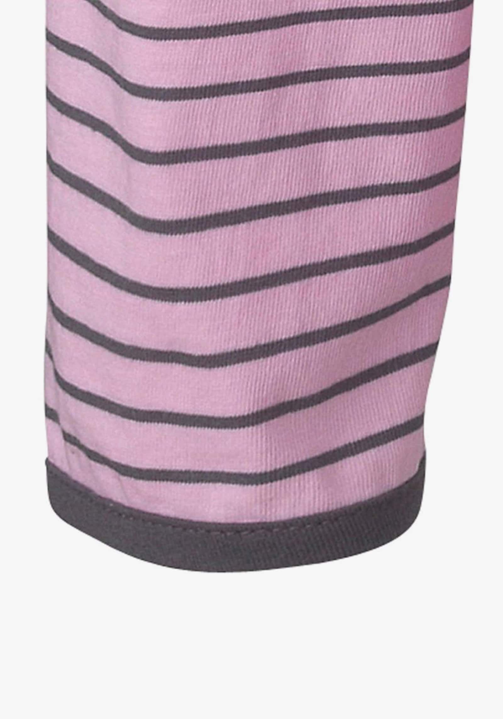 H.I.S Pyjama - rosa-anthrazit