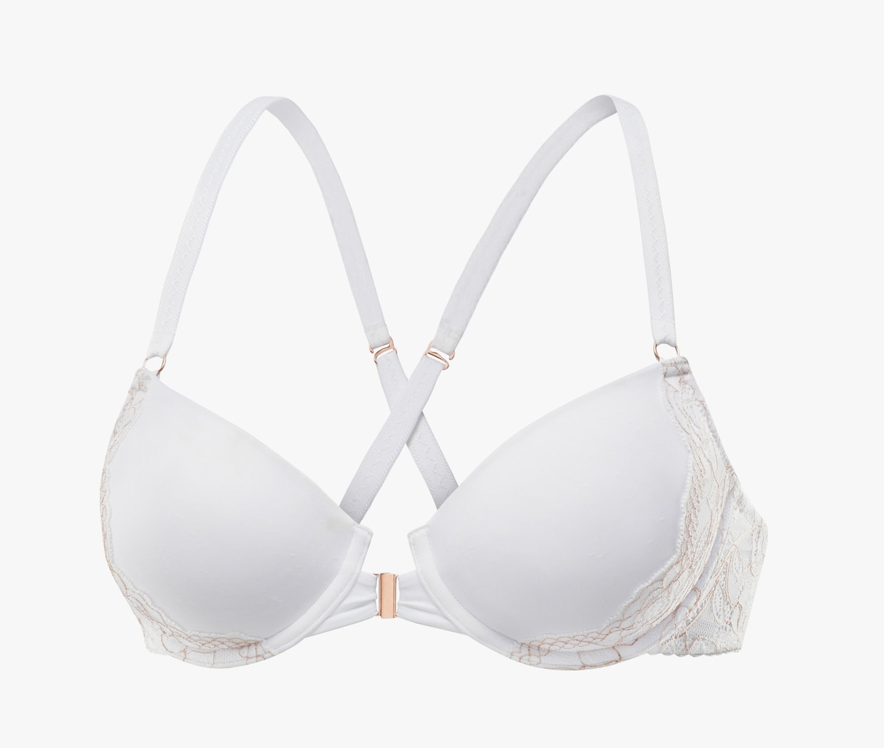 LASCANA Soutien-gorge dos nu - blanc-couleur bronze