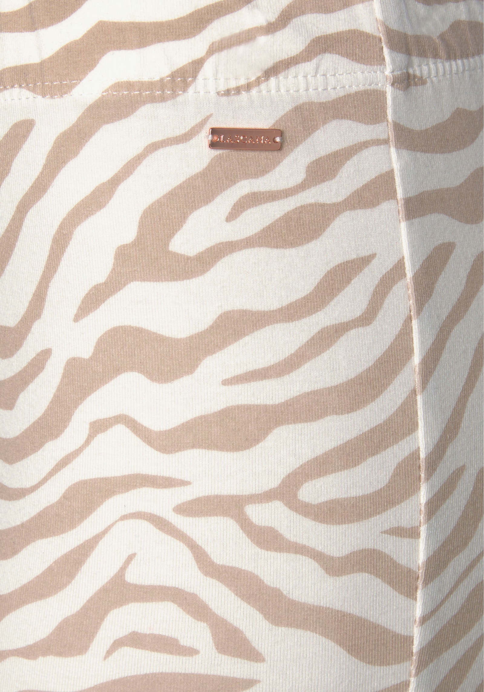 LASCANA Schlafhose - ecru-nougat