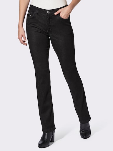 heine 5-Pocket-Jeans - schwarz