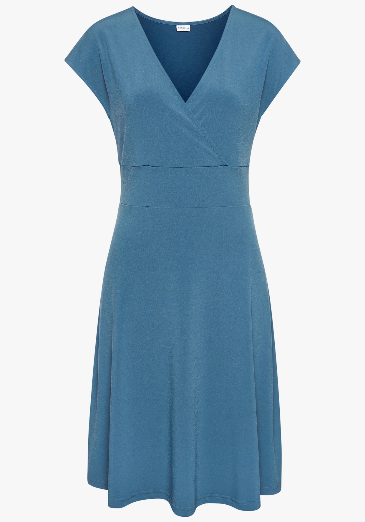 LASCANA Midi-jurk - blauw