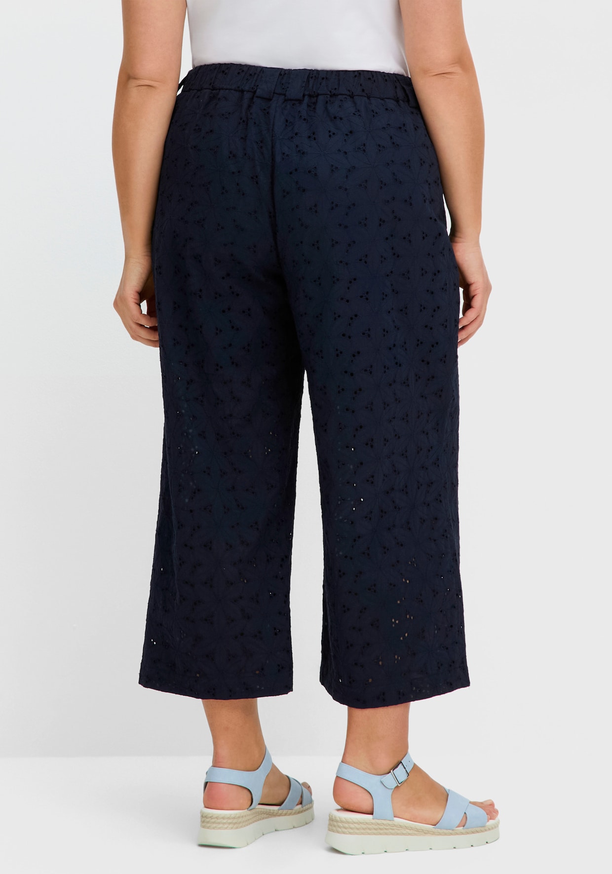 sheego Culotte - tiefblau
