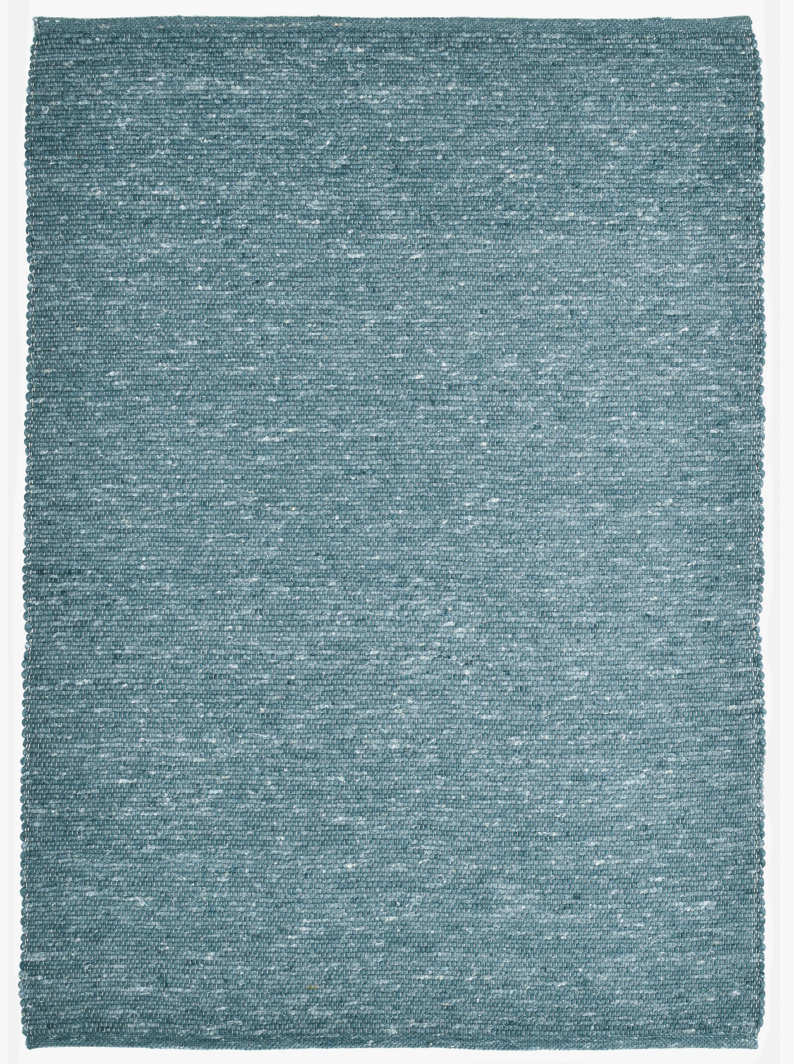 Theko Handwebteppich - petrol
