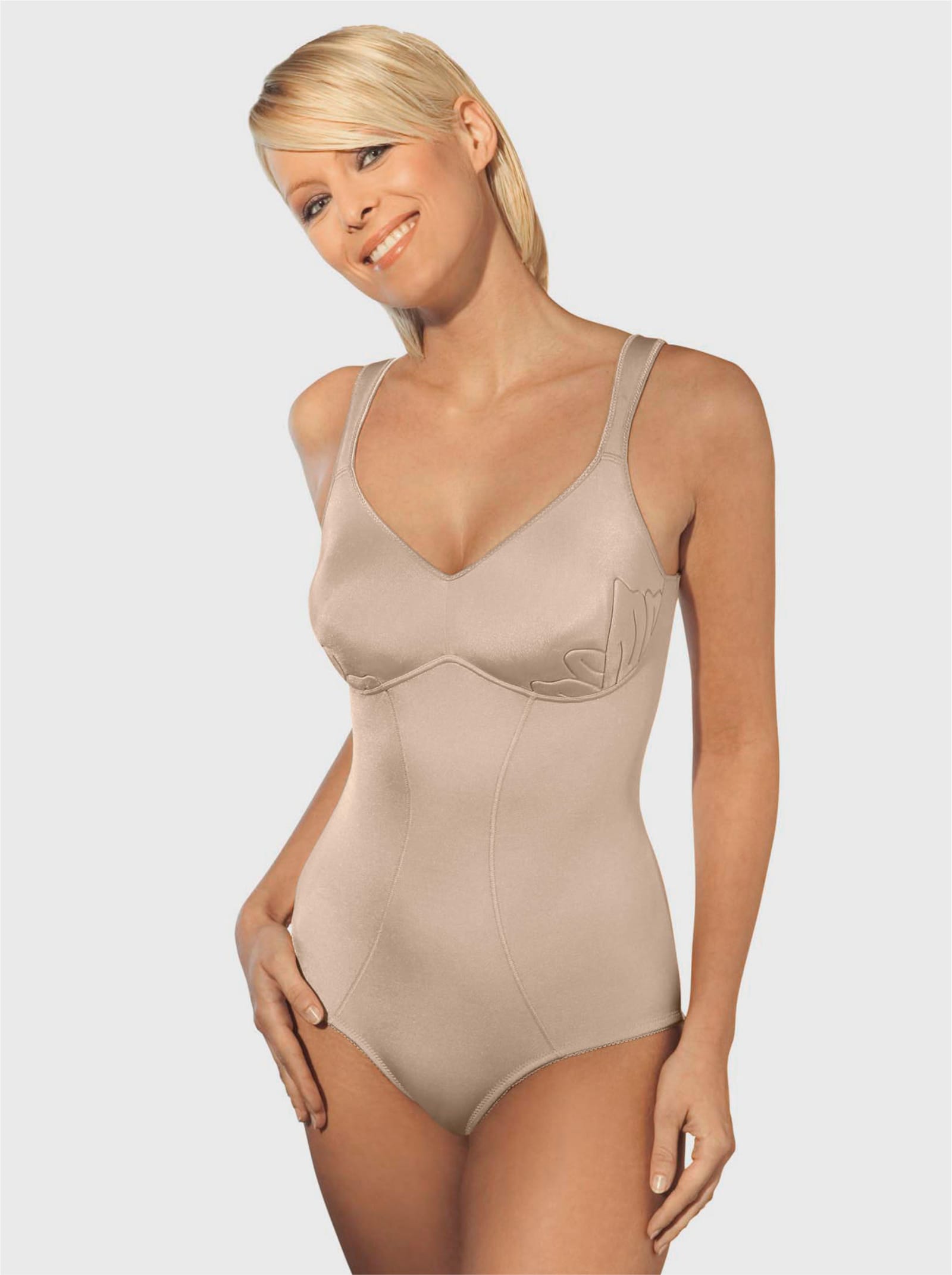 Speidel Einteiler ohne Bügel mit Figurform-Effekt - elfenbein