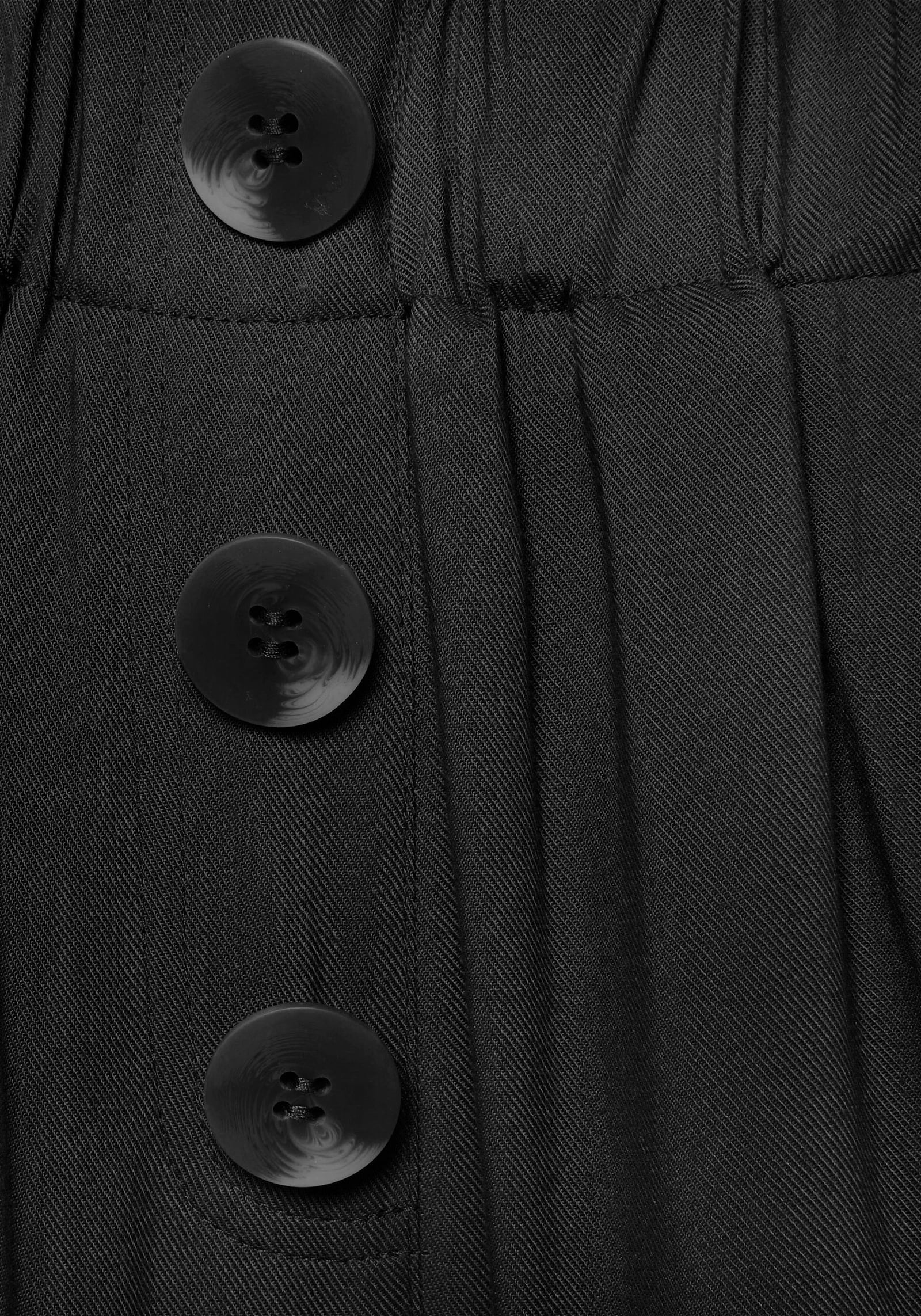 LASCANA Paperbag-broek - zwart