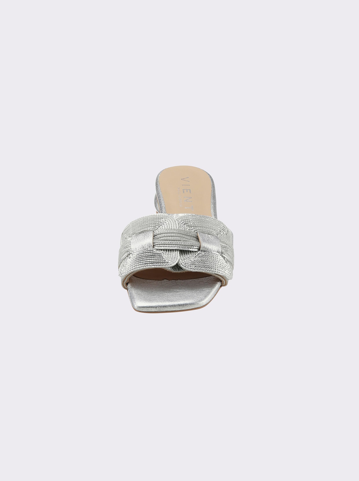 heine slippers - zilverkleur