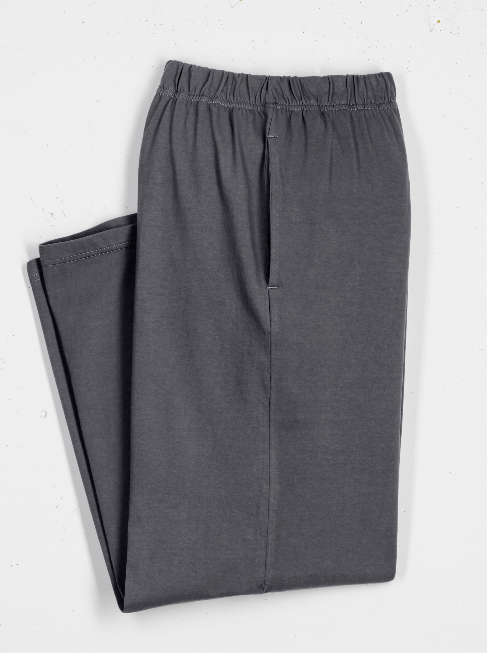 Freizeithose in weiter Form - schwarz + anthrazit