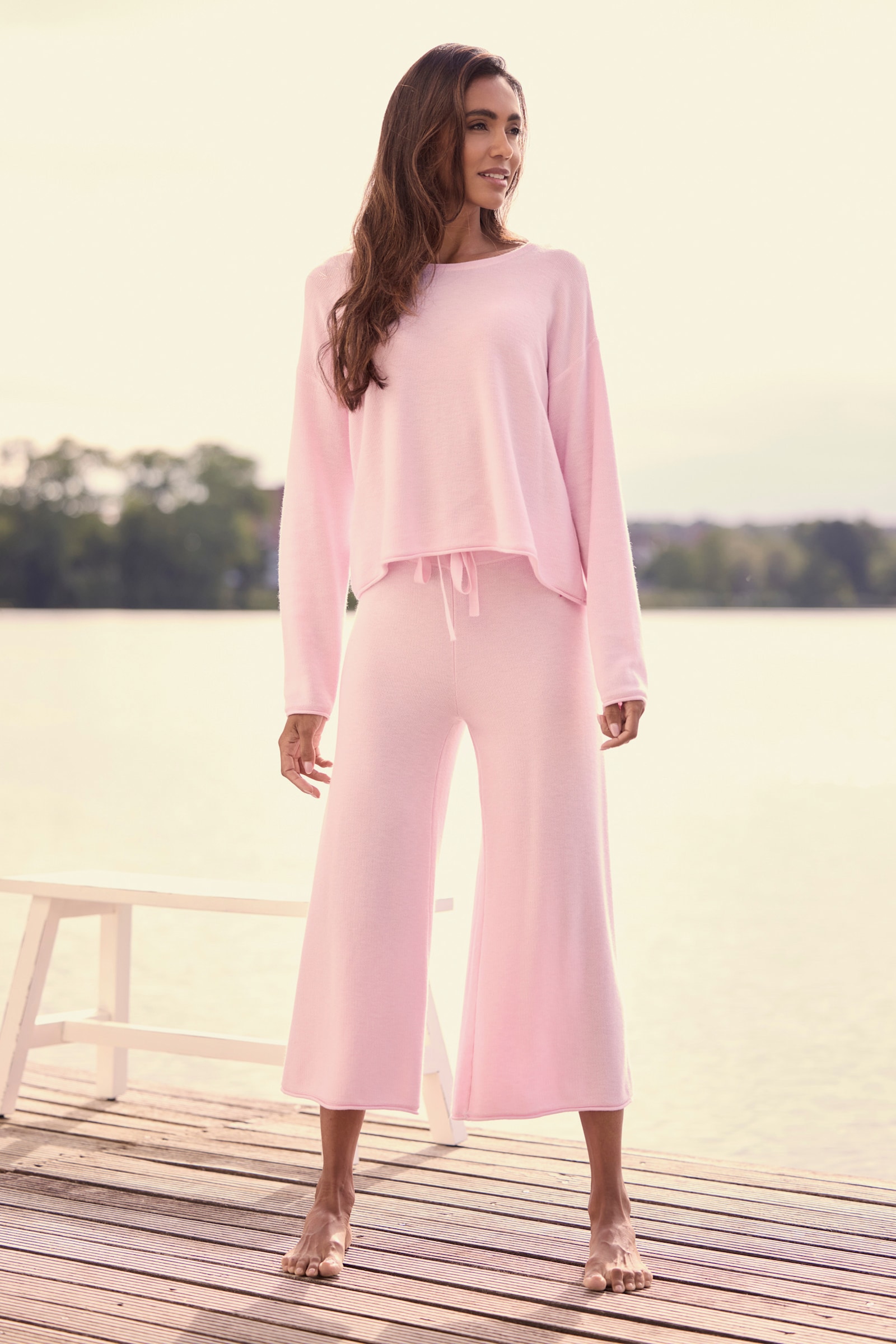 Elbsand Sweater - rosa