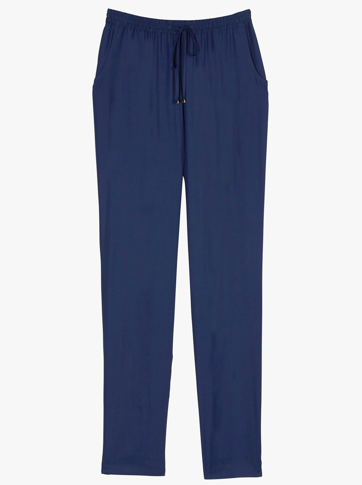 Pohodlné kalhoty - námořnická modrá