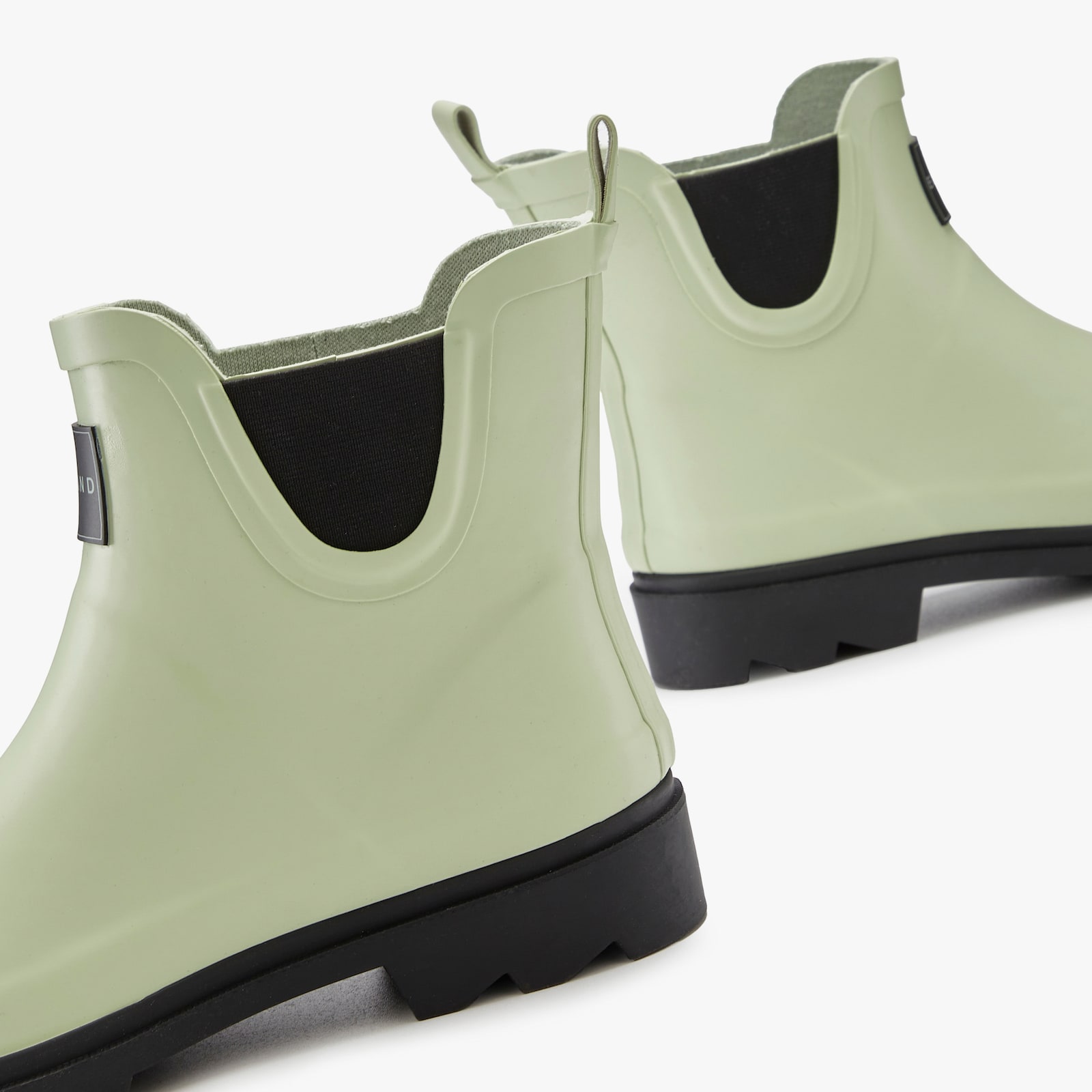 Elbsand Gummistiefelette - mintgrün