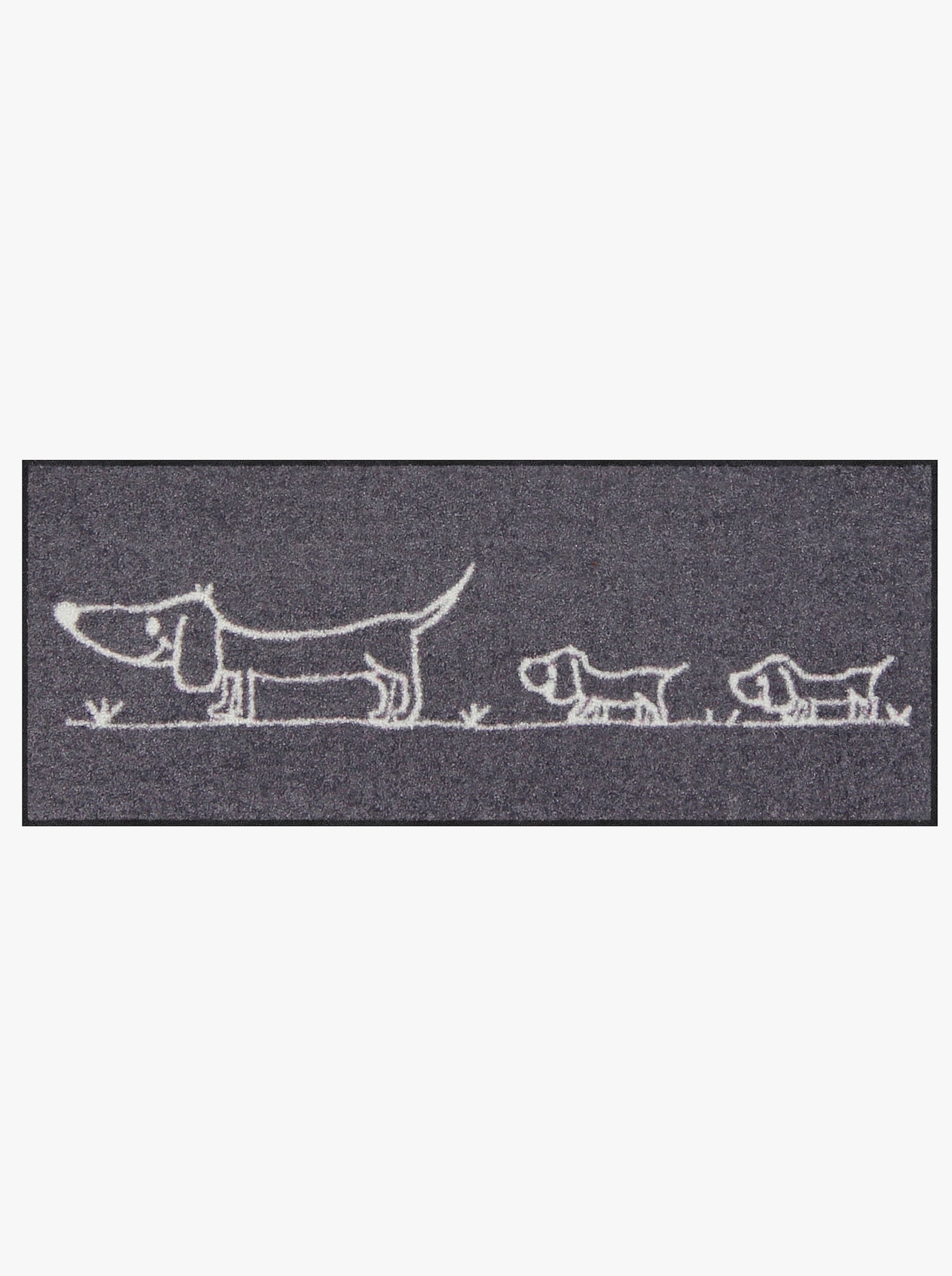 Salonloewe Fußmatte - anthrazit-ecru