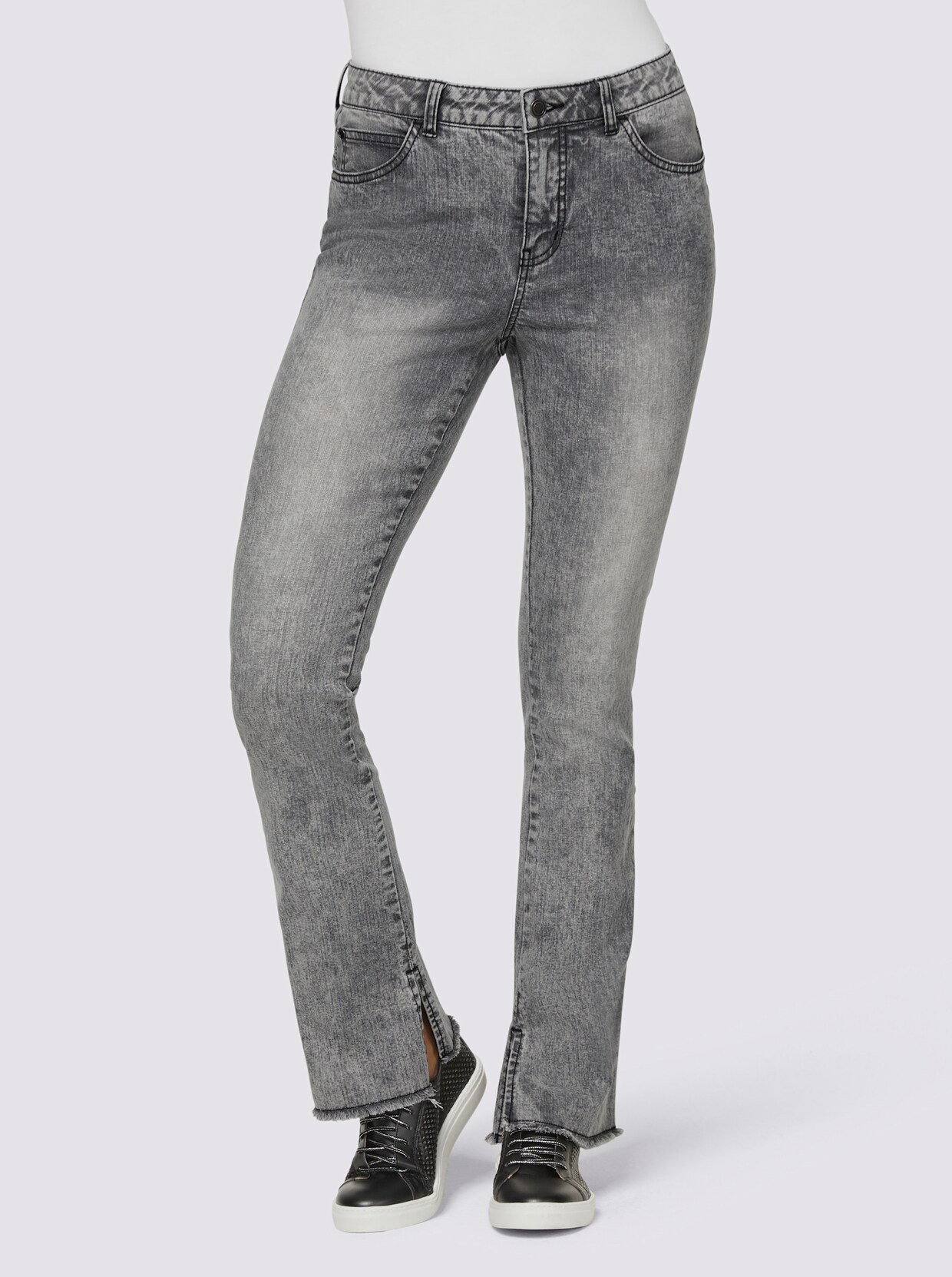 heine Push-up-Jeans - light grey-denim