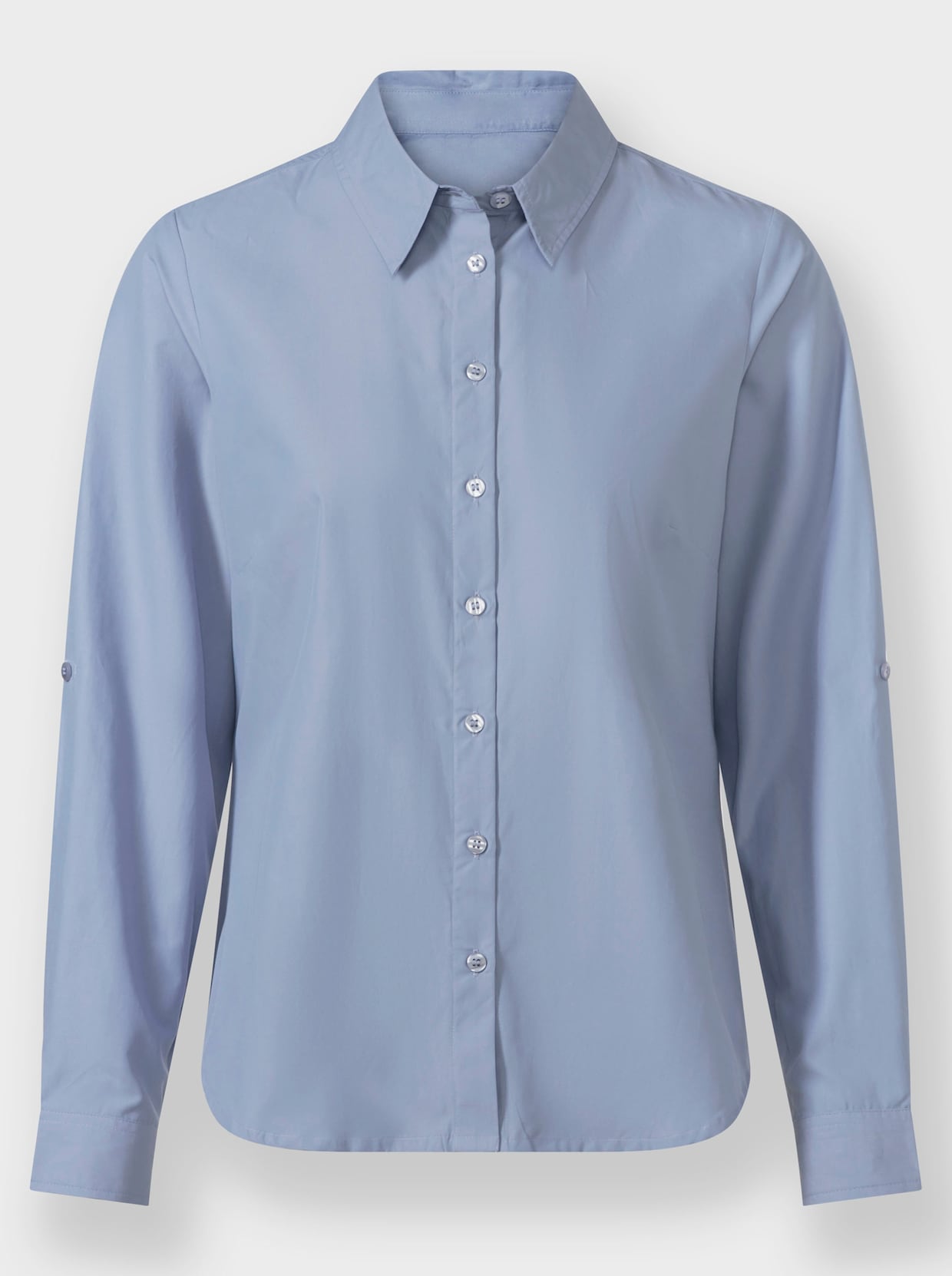 Blouse met lange mouwen - bleu