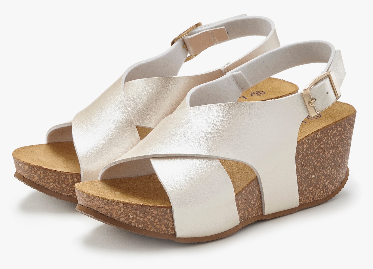 LASCANA Sandalette - creme