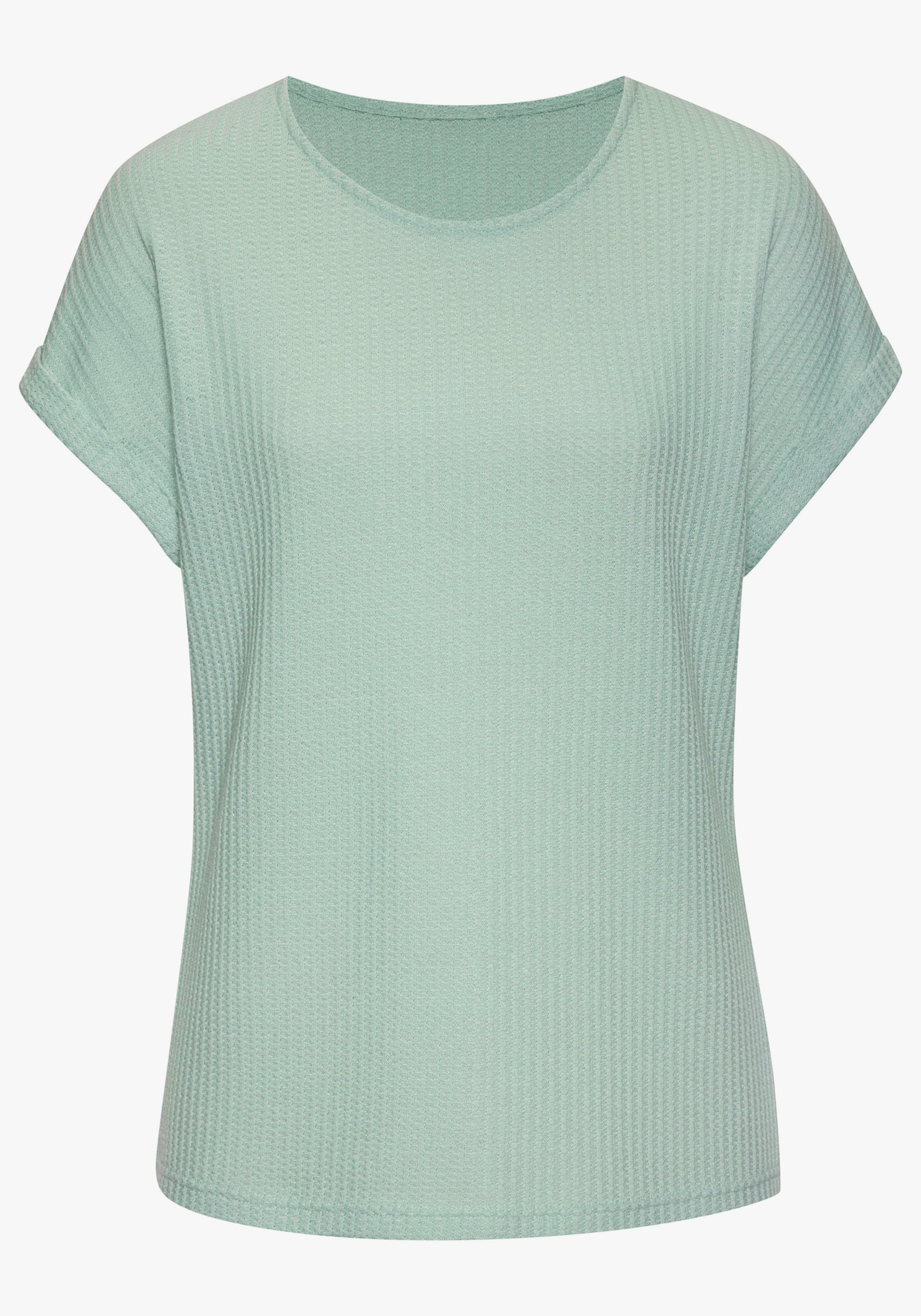 Vivance Kurzarmshirt - mint, blau