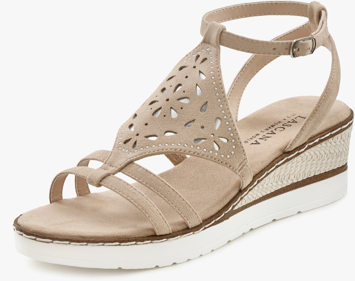 LASCANA Sandalette - beige