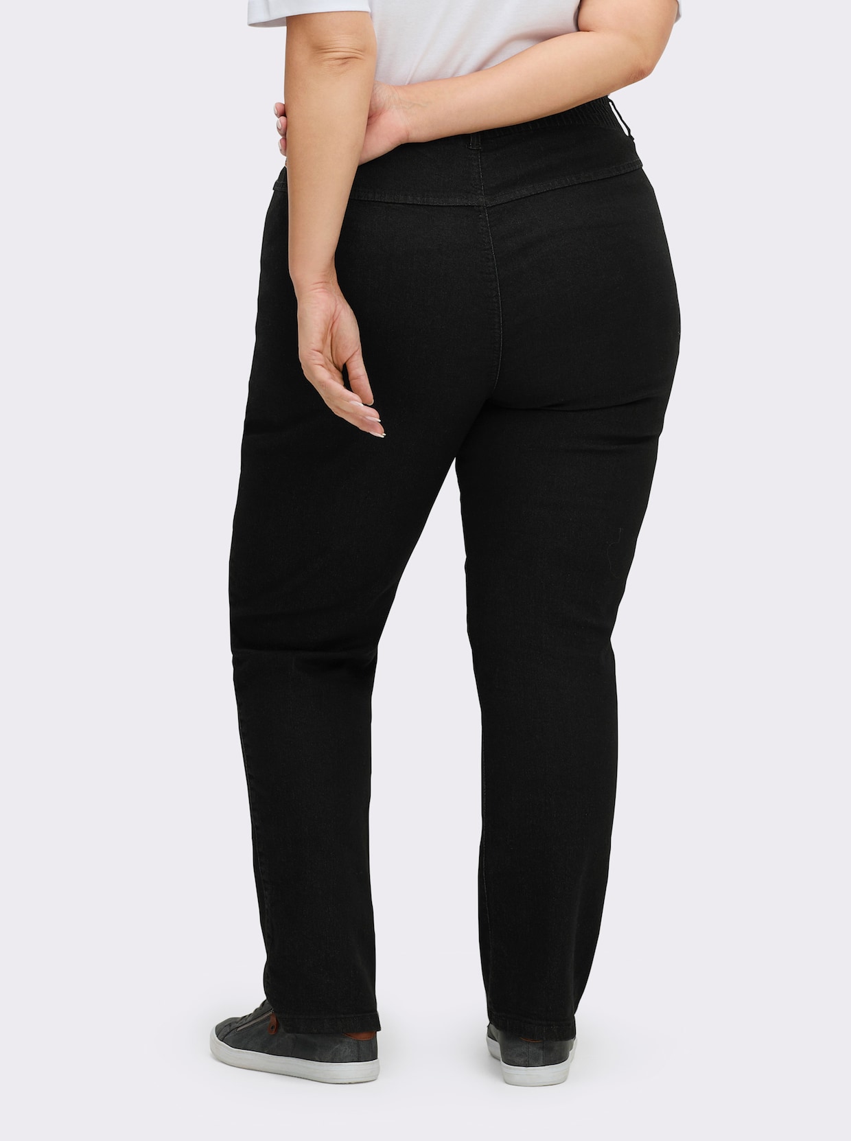 Jeans - grey-denim + black denim