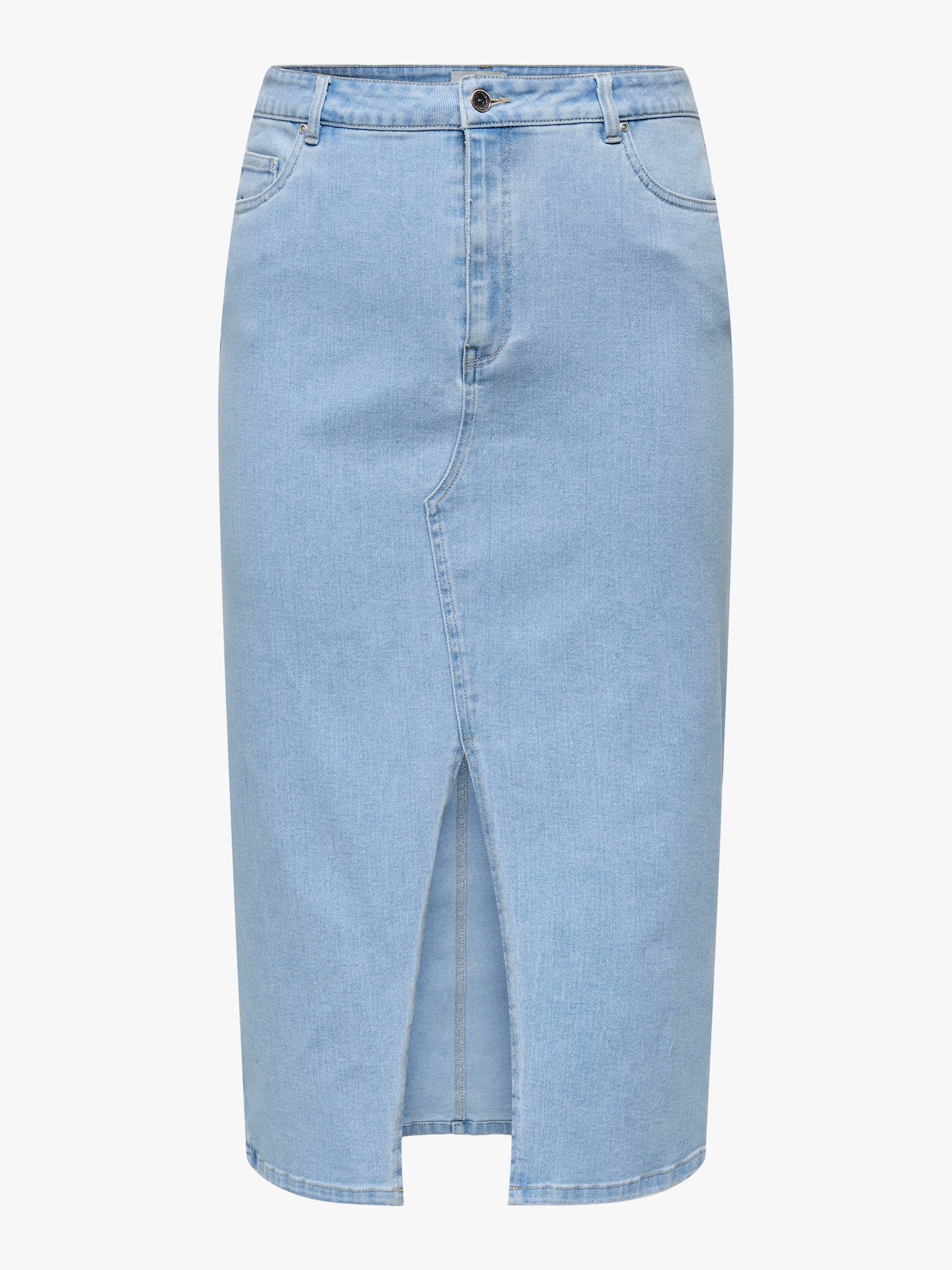 ONLY CARMAKOMA Jeansrock - light blue denim