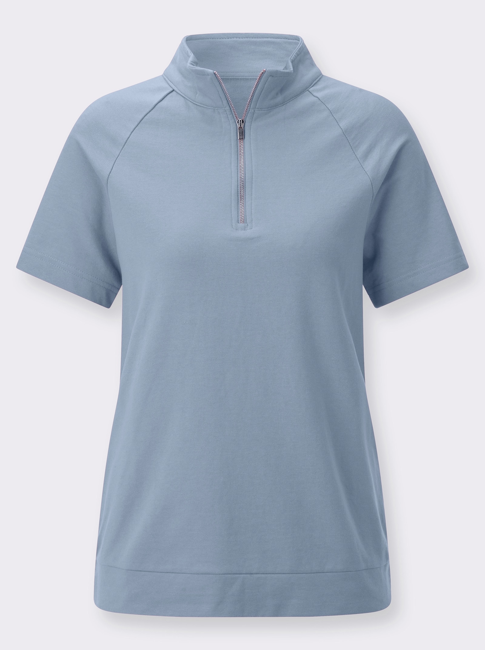 Sweatshirt mit überschnittenen Schultern - bleu