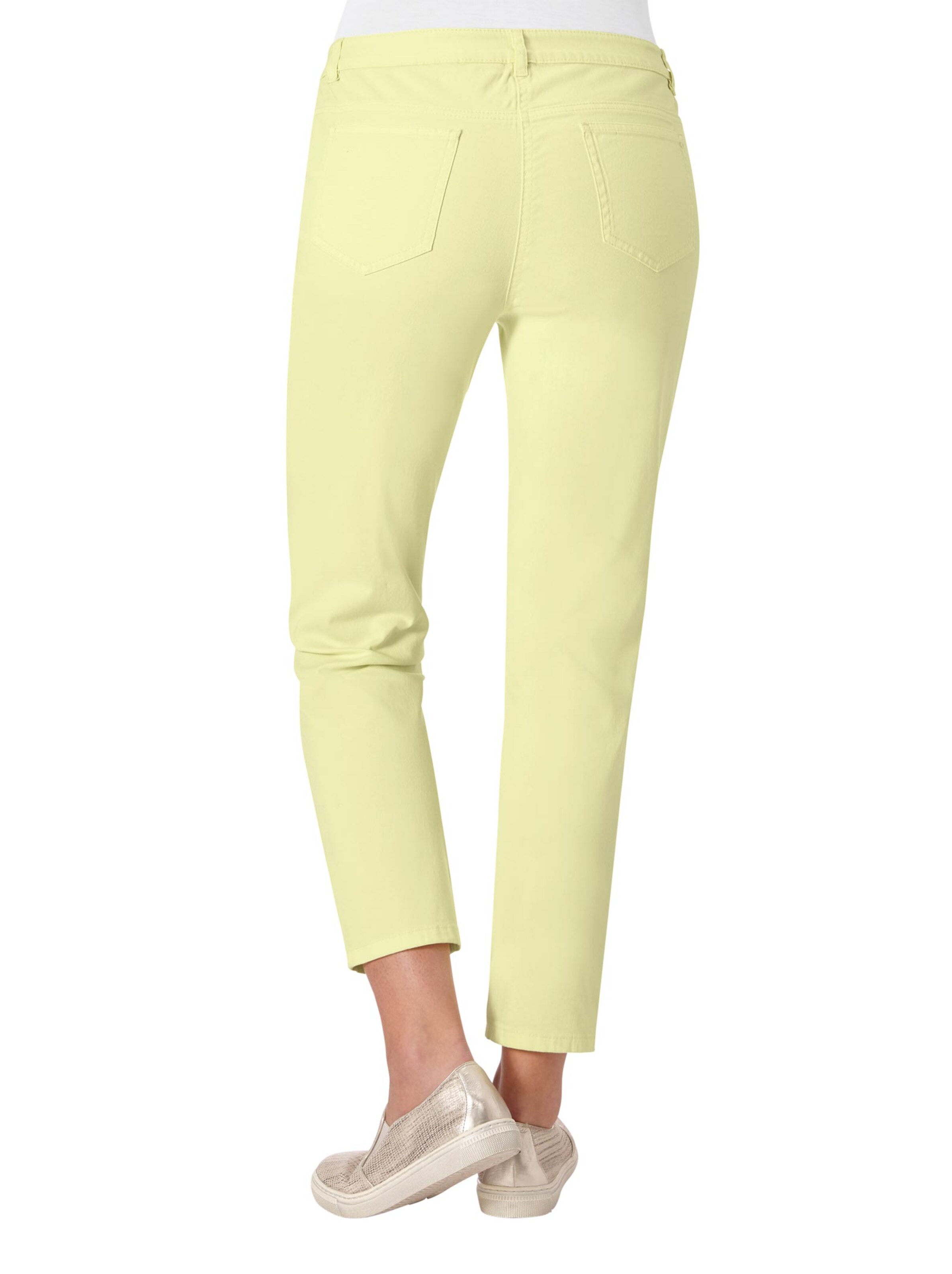 Damenmode Hosen Stretch-Hose in gelb Damenmode Hosen Stretch-Hose in gelb