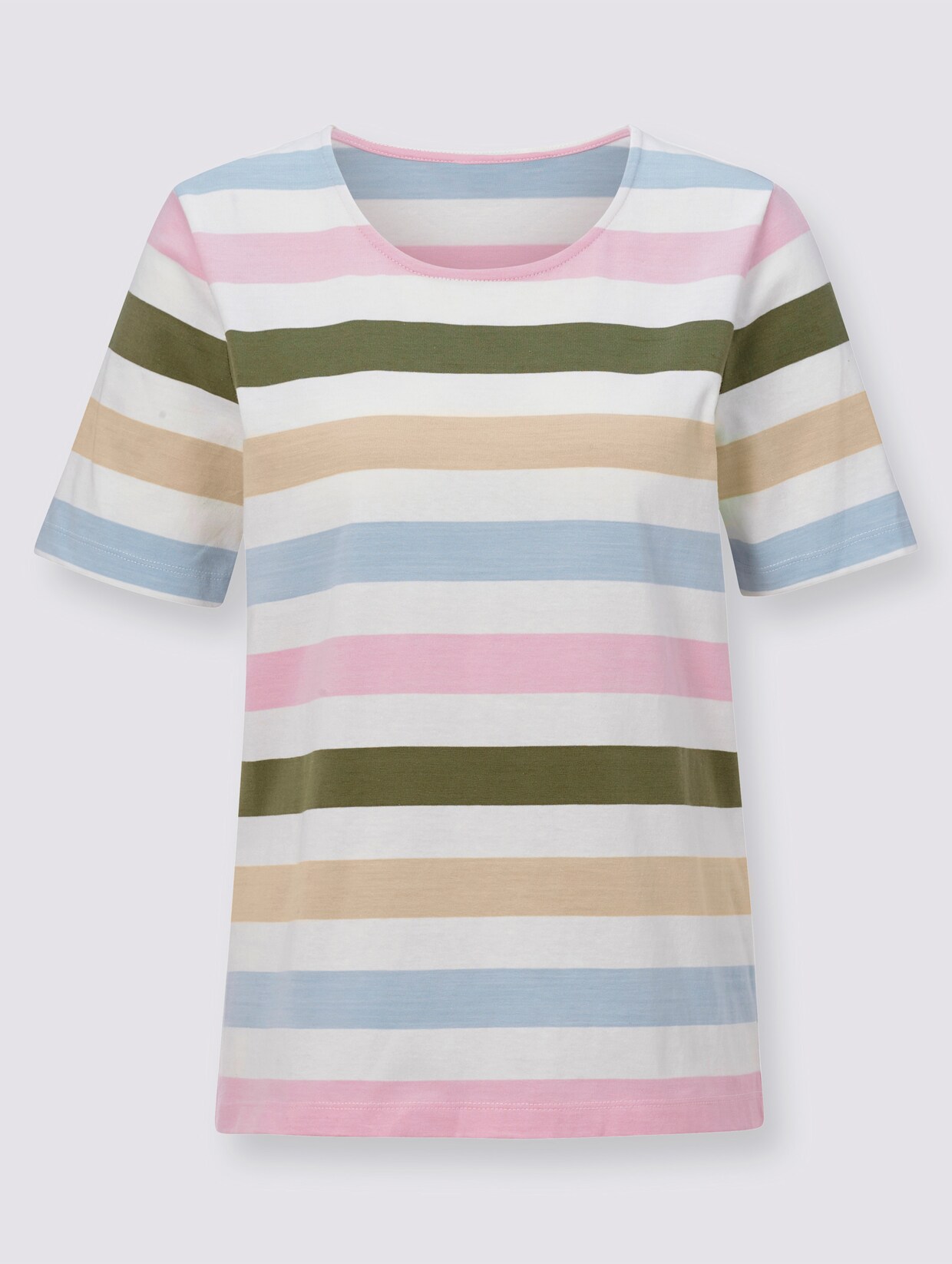 Streifenshirt - bunt-geringelt