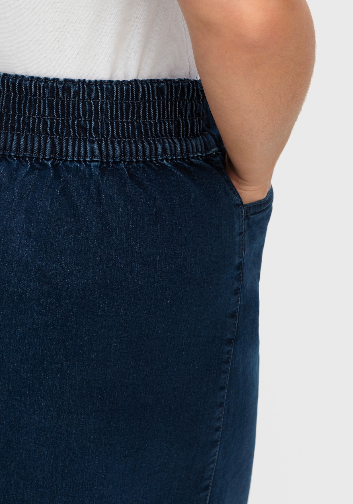 Jeansrock - blue-stone-washed