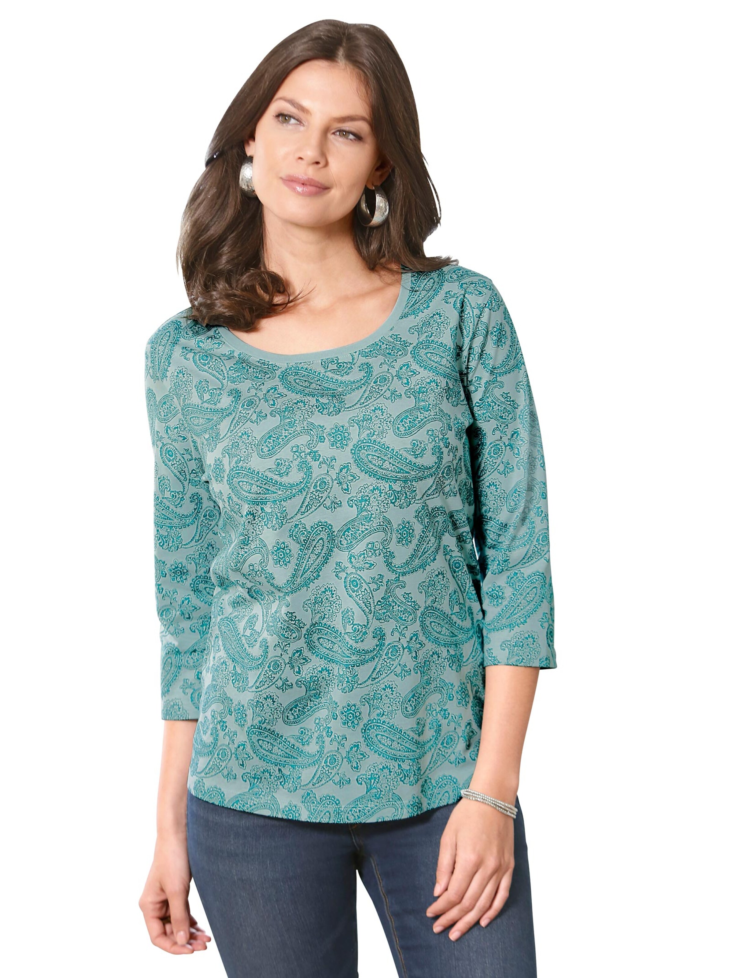 Shirt - mint-bedruckt