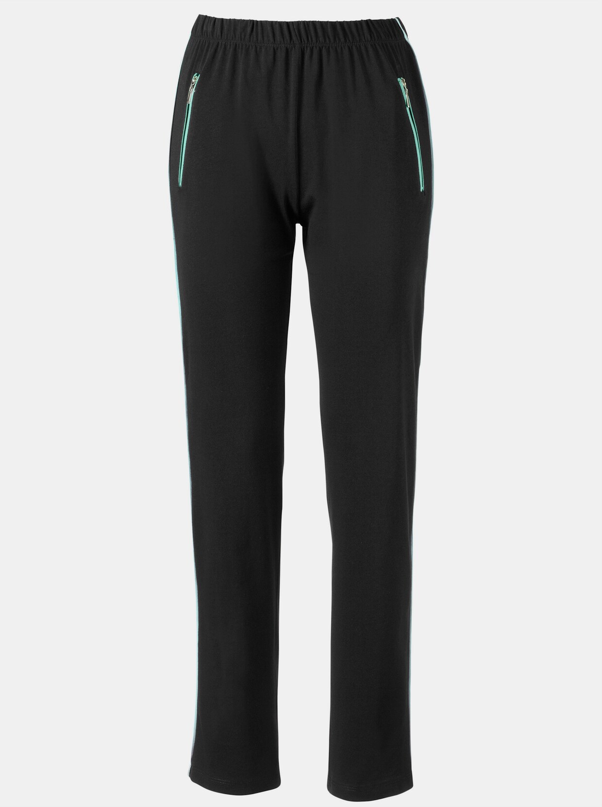 Vrijetijdsbroek - zwart/mint