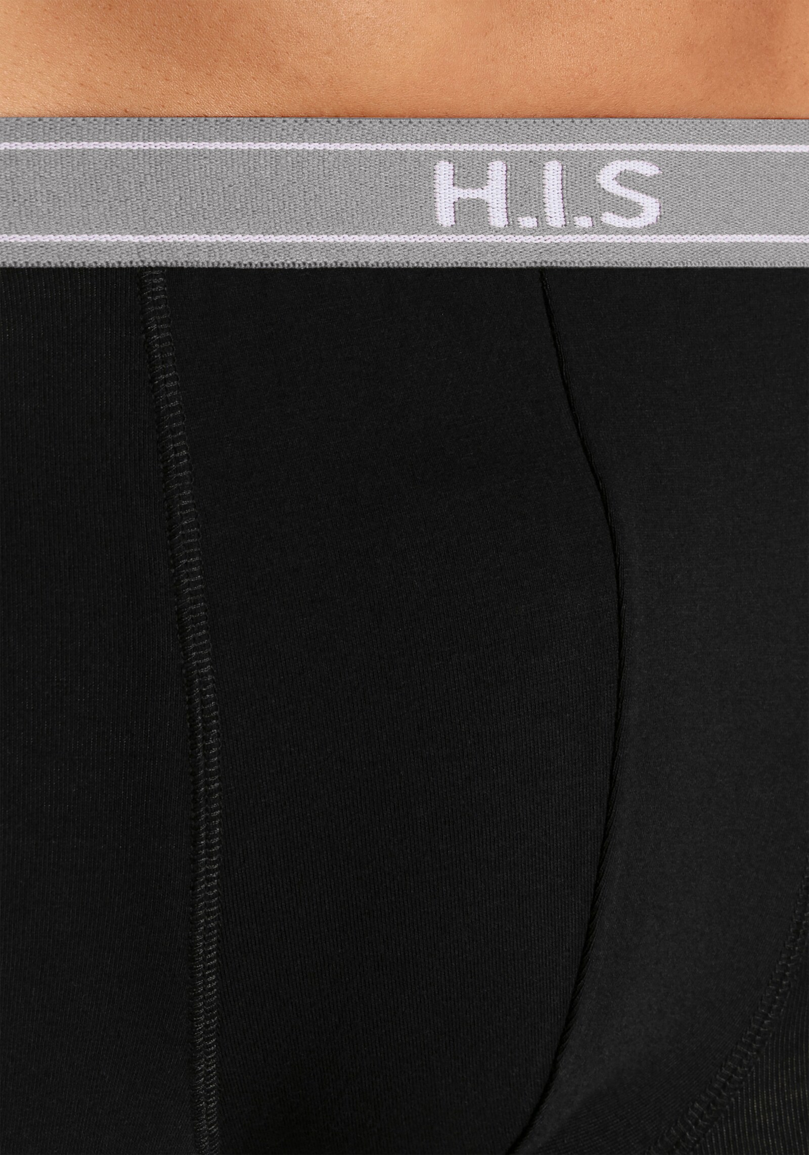 H.I.S Boxer - schwarz-grau, schwarz-navy, schwarz-bordeaux, schwarz-anthra, schwarz