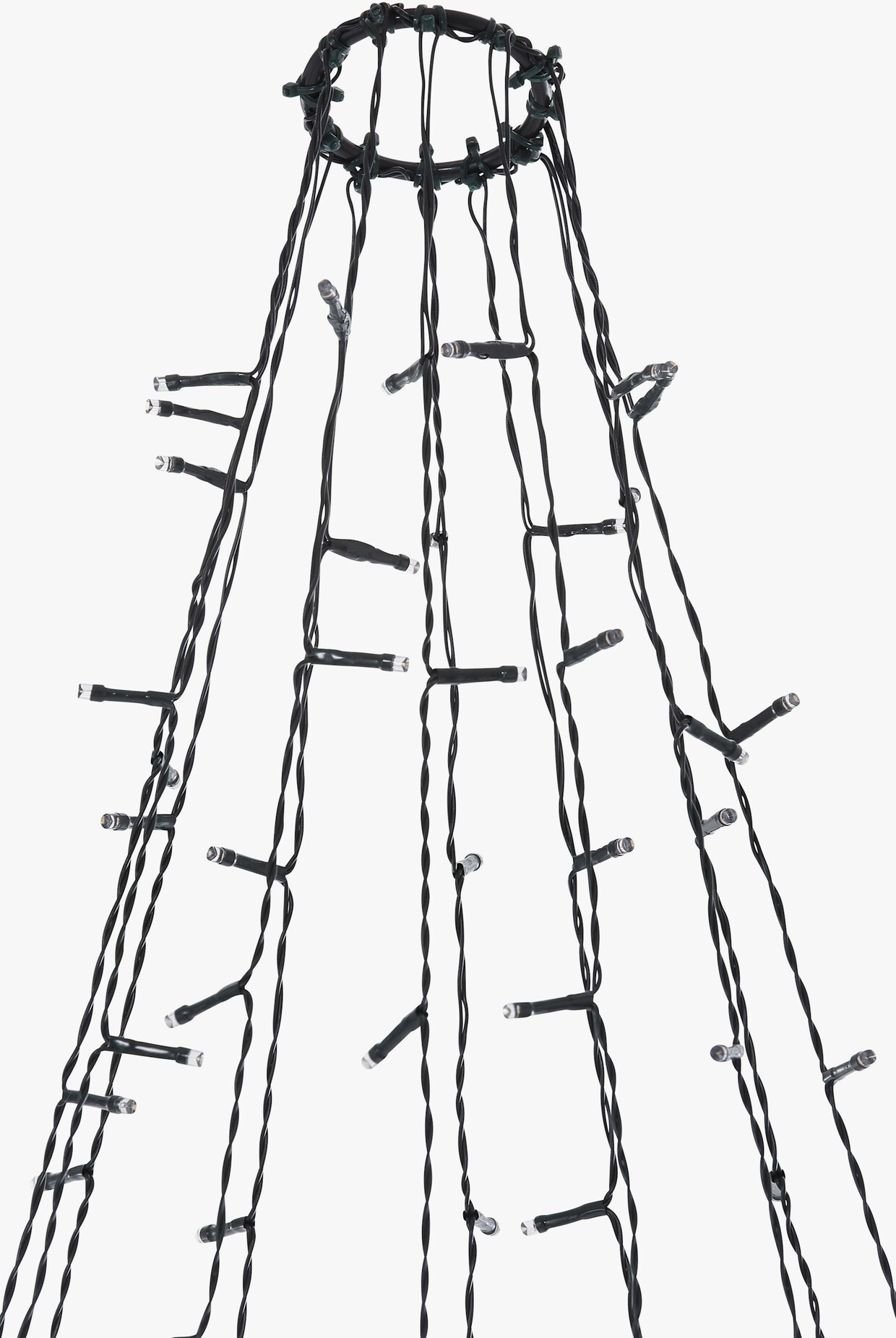 my home LED-Baummantel - dunkelgrün