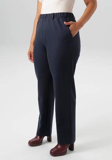 Aniston PLUS Jerseyhose - navy