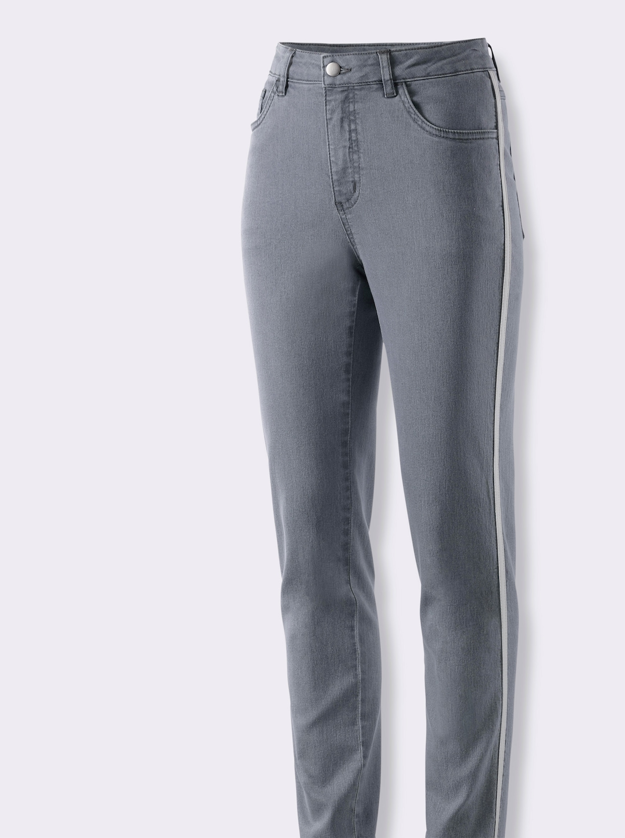 5-ficks jeans - grey-denim
