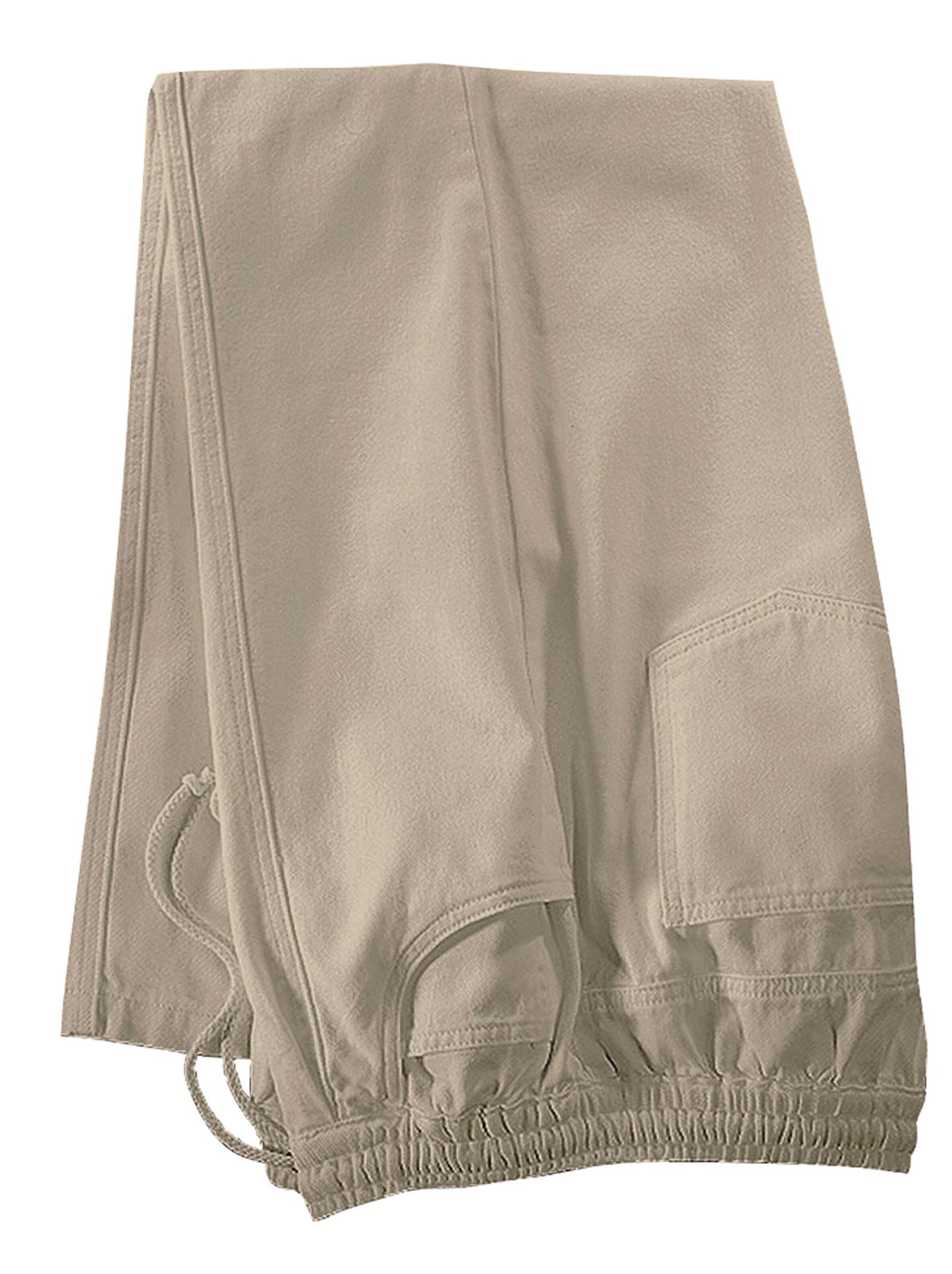 Schlupfjeans - beige