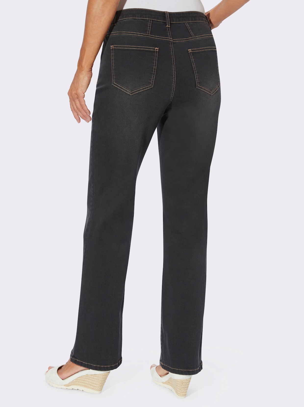 5-Pocket-Jeans - black denim