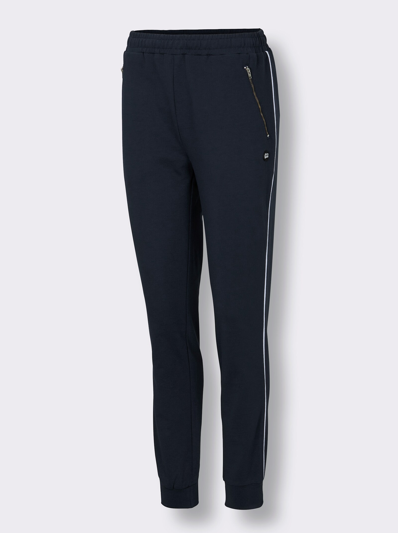 Catamaran Sports Freizeithose mit Rippbündchen - marine