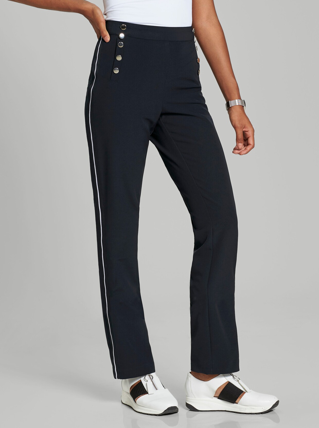 Stretch-Hose - blau