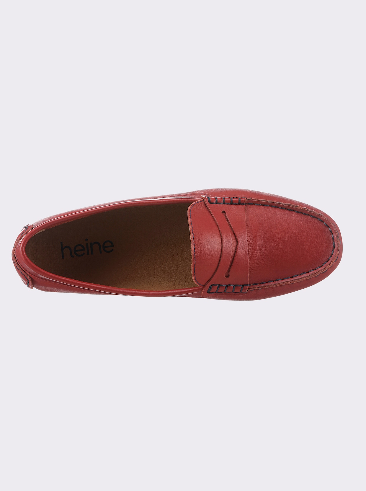 heine Mocassins - rouge