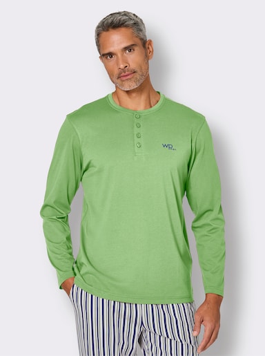 Schlafanzug-Shirt - apfel