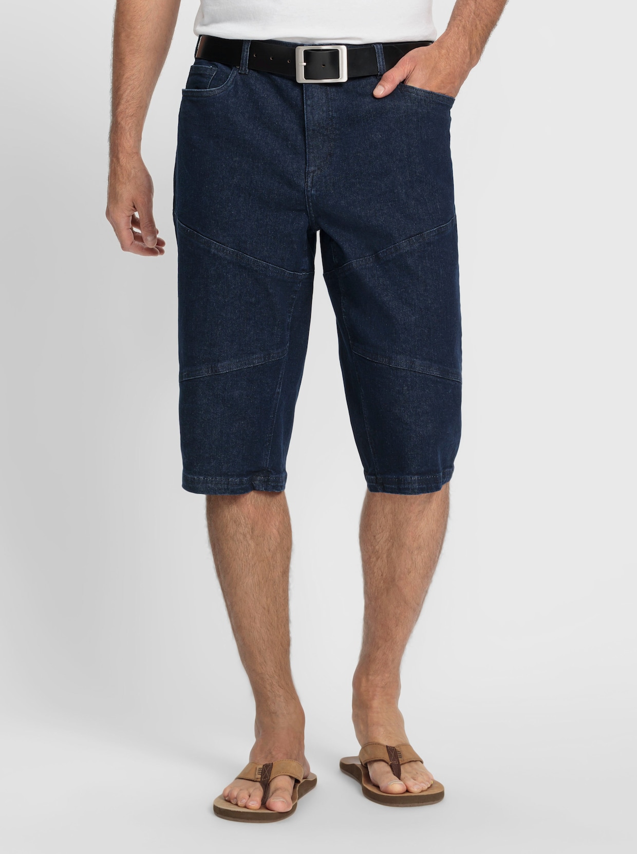 Marco Donati Bermudas - dark blue-denim