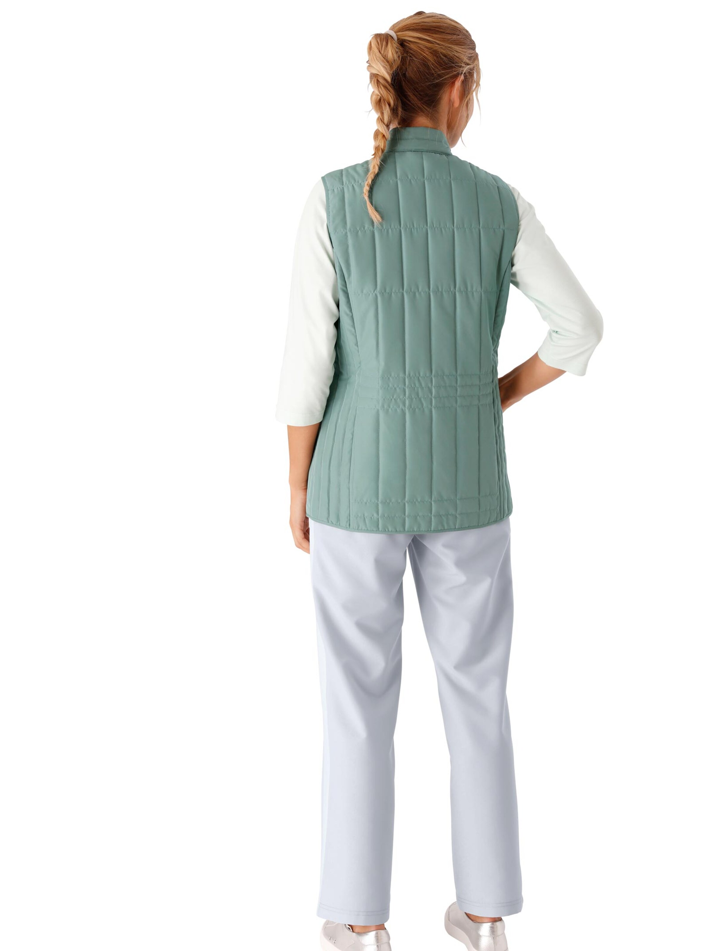 Steppweste - mint
