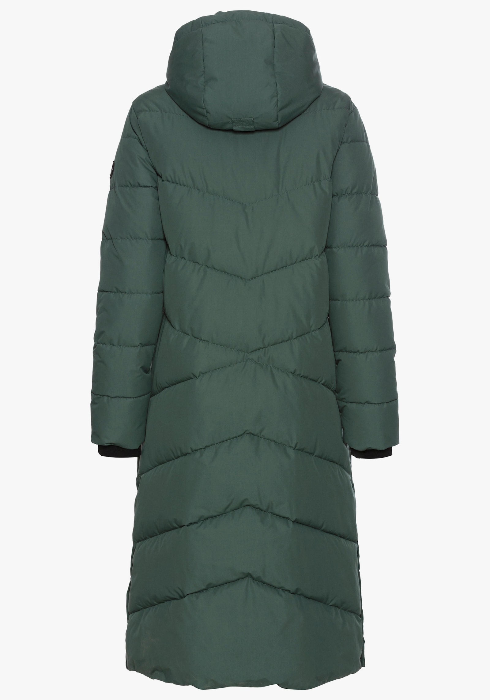 Polarino Steppmantel - dunkelgrün