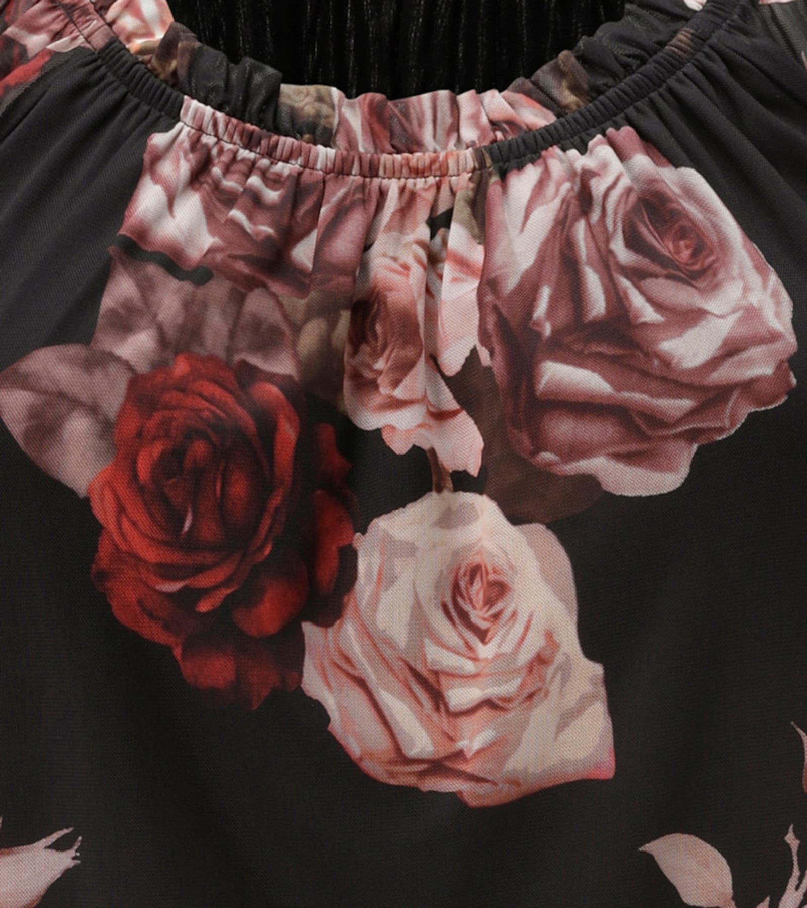 Aniston PLUS Carmenshirt - schwarz-bedruckt