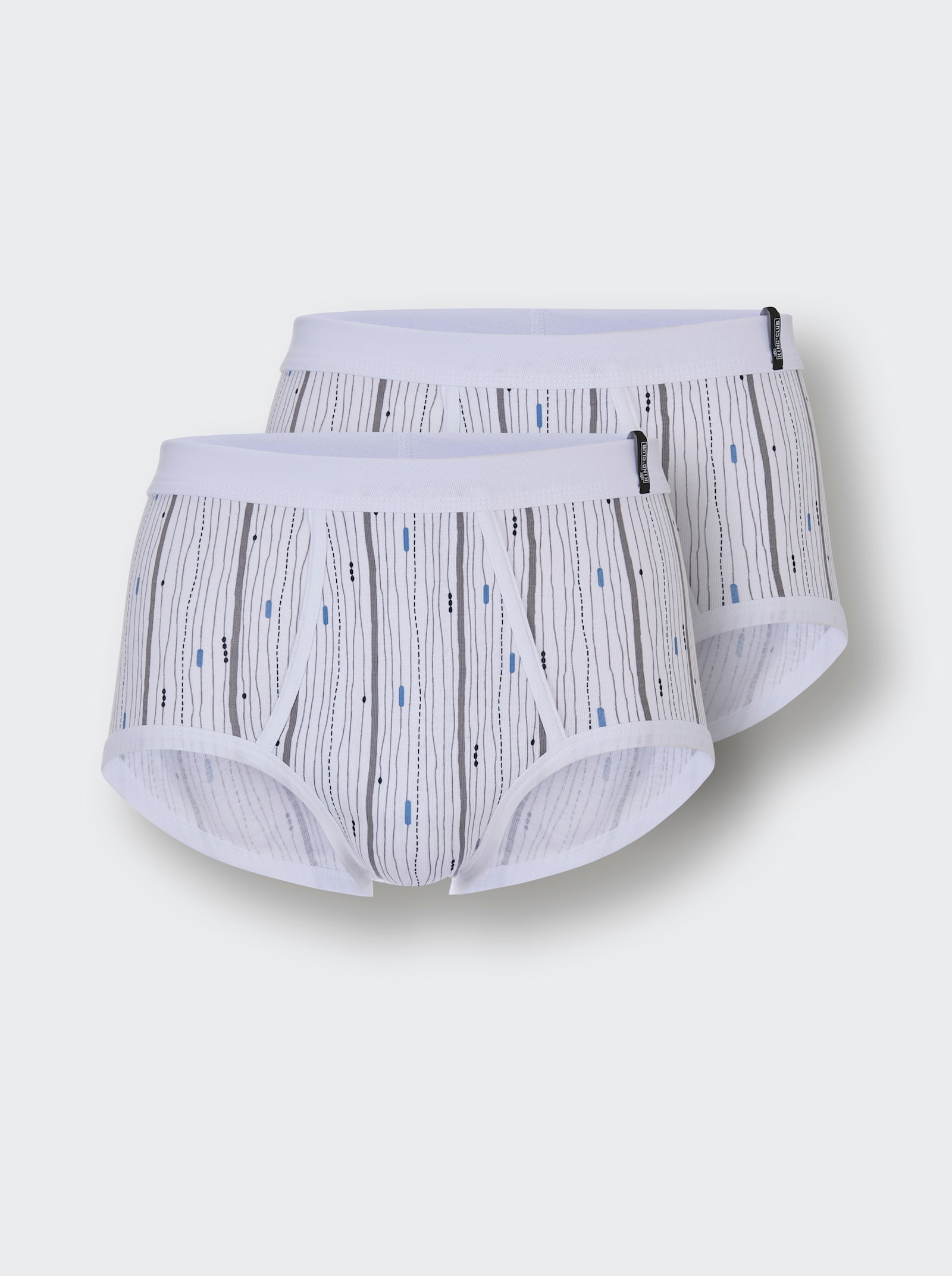 KINGsCLUB Slip - wit geprint