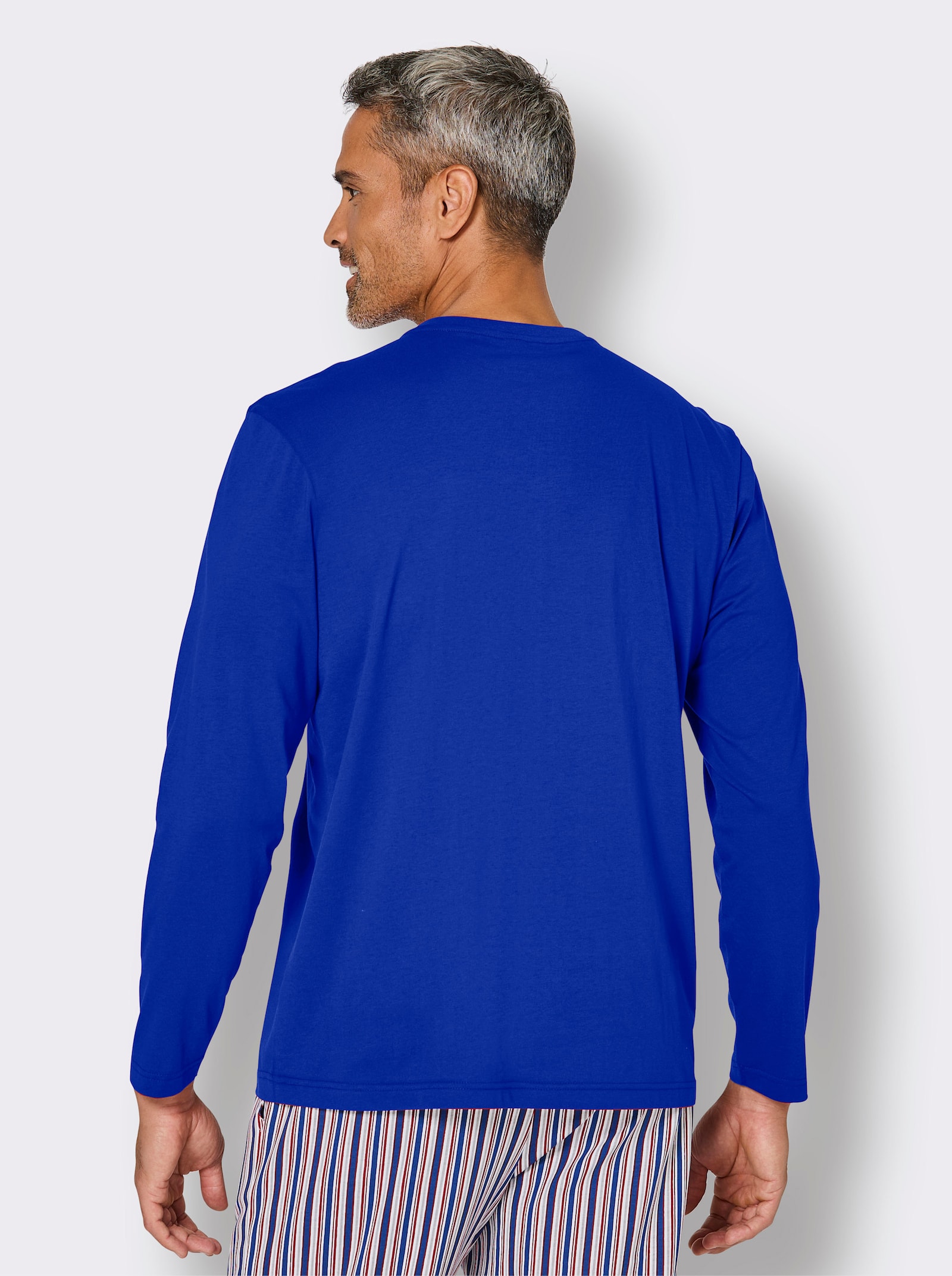 Schlafanzug-Shirt - royalblau