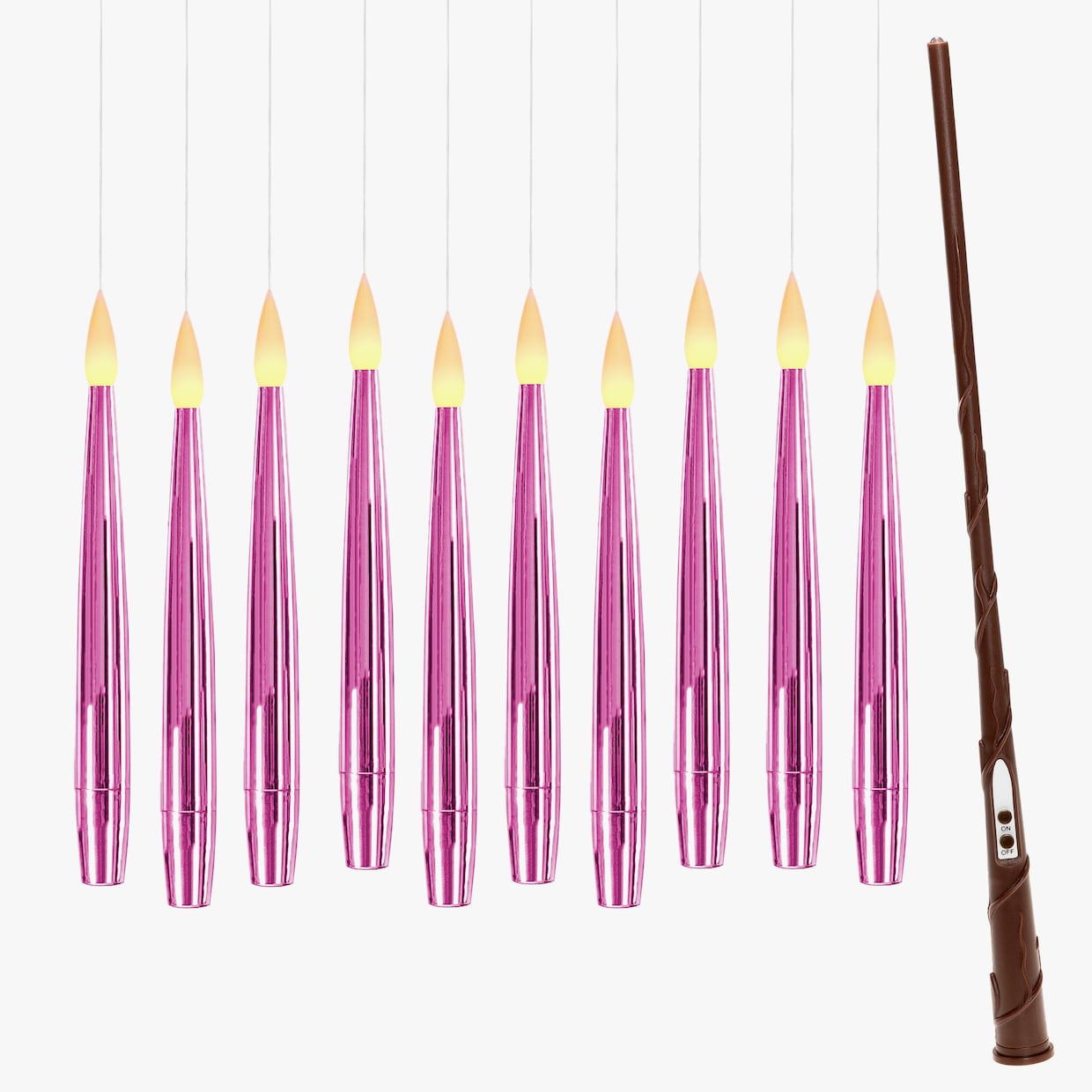 my home LED Dekolicht - chrom rosa