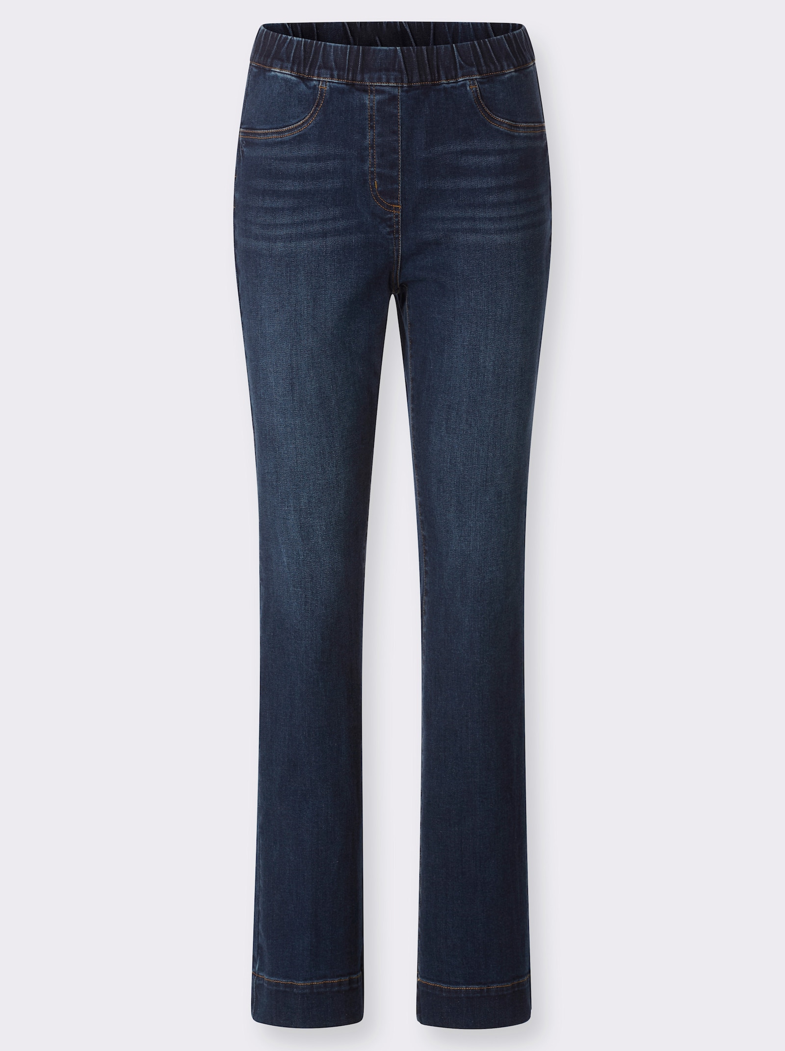 heine Schlupfjeans in Bootcut-Form - dark blue