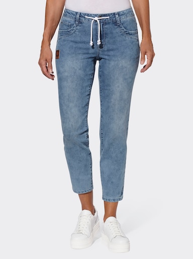 5-pocketjeans - blue-bleached