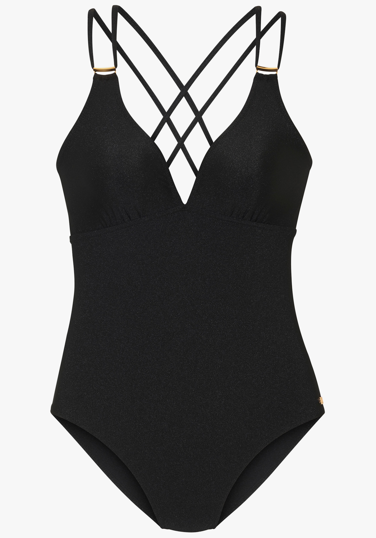 JETTE Badeanzug - schwarz