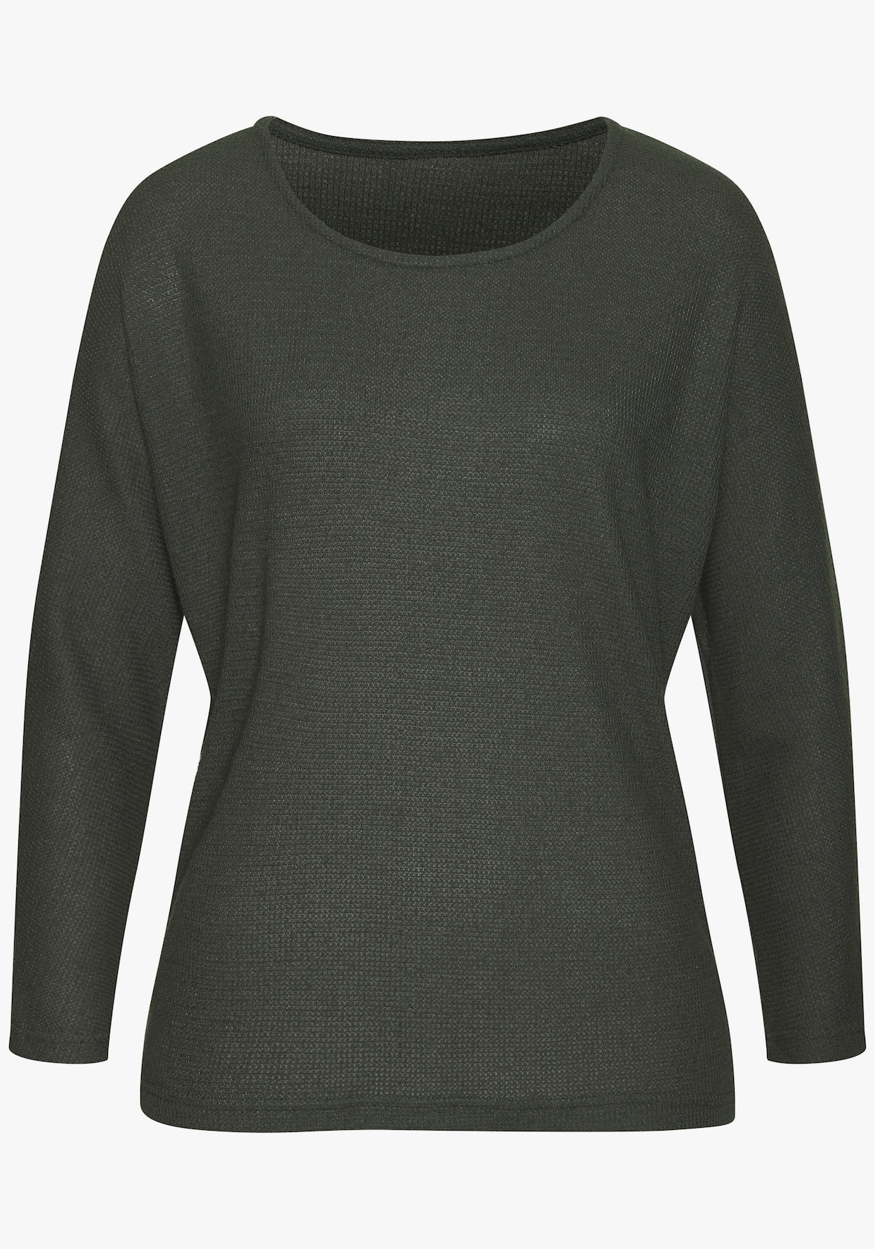 Vivance Langarmshirt - dunkelgrün